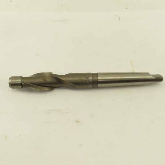 Weldon LGT-18 9/16" Spiral Flute Piloted Counterbore HSS 2MT Taper Shank