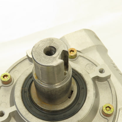Bonfiglioli VF49 F1 P80B14 Right Angle Gear Motor 220/460V 3Ph 65 RPM 25mm Shaft