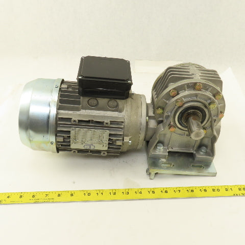 Bonfiglioli VF 63IN P80 B14 Right Angle Gear Motor 48RPM 220/460V 3Ph 25mm Shaft