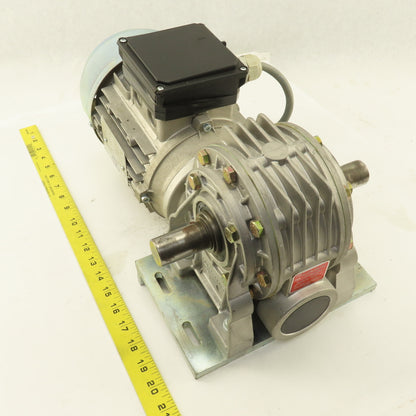 Bonfiglioli VF 63IN P80 B14 Right Angle Gear Motor 48RPM 220/460V 3Ph 25mm Shaft