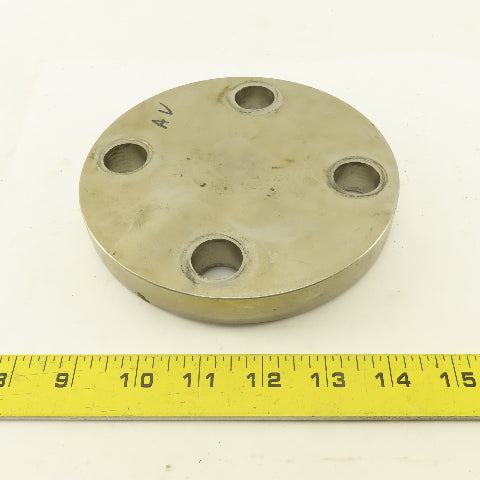 Viraj 1-1/2" Stainless Steel Raised Face Flange Cap 300Lb