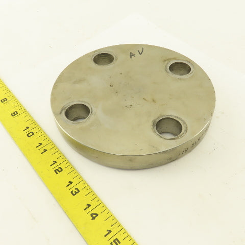 Viraj 1-1/2" Stainless Steel Raised Face Flange Cap 300Lb