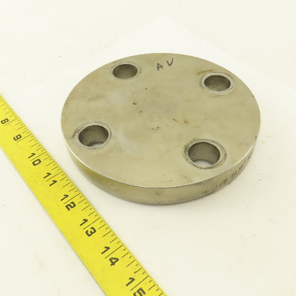 Viraj 1-1/2" Stainless Steel Raised Face Flange Cap 300Lb