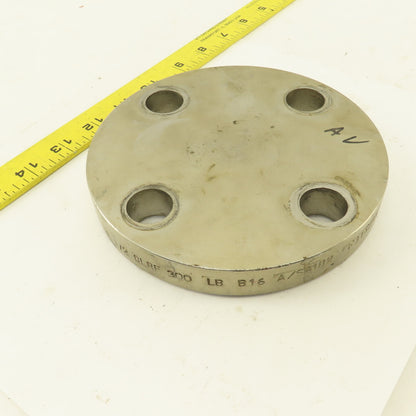 Viraj 1-1/2" Stainless Steel Raised Face Flange Cap 300Lb