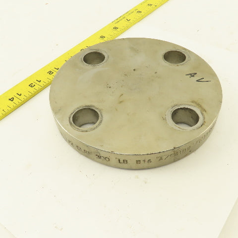 Viraj 1-1/2" Stainless Steel Raised Face Flange Cap 300Lb