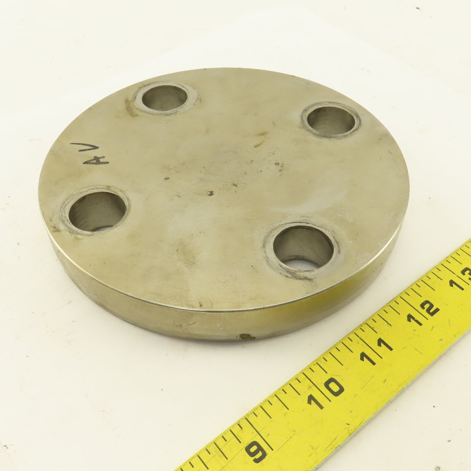 Viraj 1-1/2" Stainless Steel Raised Face Flange Cap 300Lb