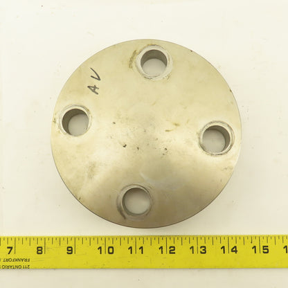 Viraj 1-1/2" Stainless Steel Raised Face Flange Cap 300Lb