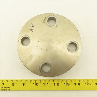 Viraj 1-1/2" Stainless Steel Raised Face Flange Cap 300Lb