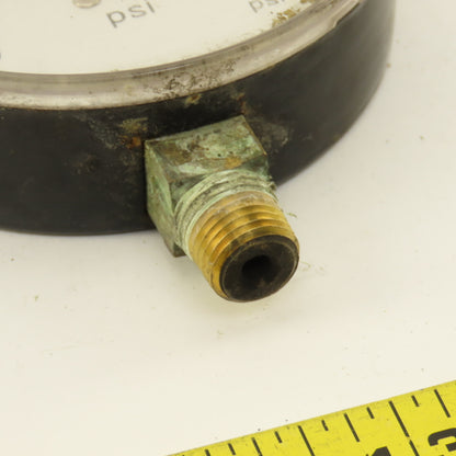 Ashcroft 355-06 0-100 PSI Pressure Gauge 1/4" NPT Bottom Port
