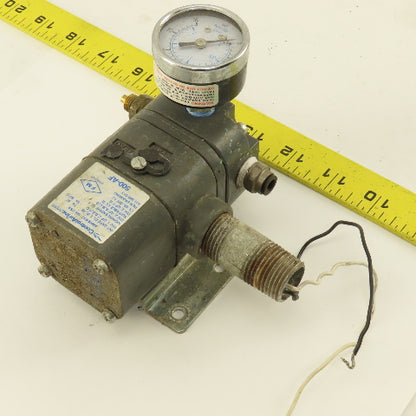 Control Air Inc. 500-AF Type 500X 20-100PSI 4-20mA 1-17PSI Output Transducer