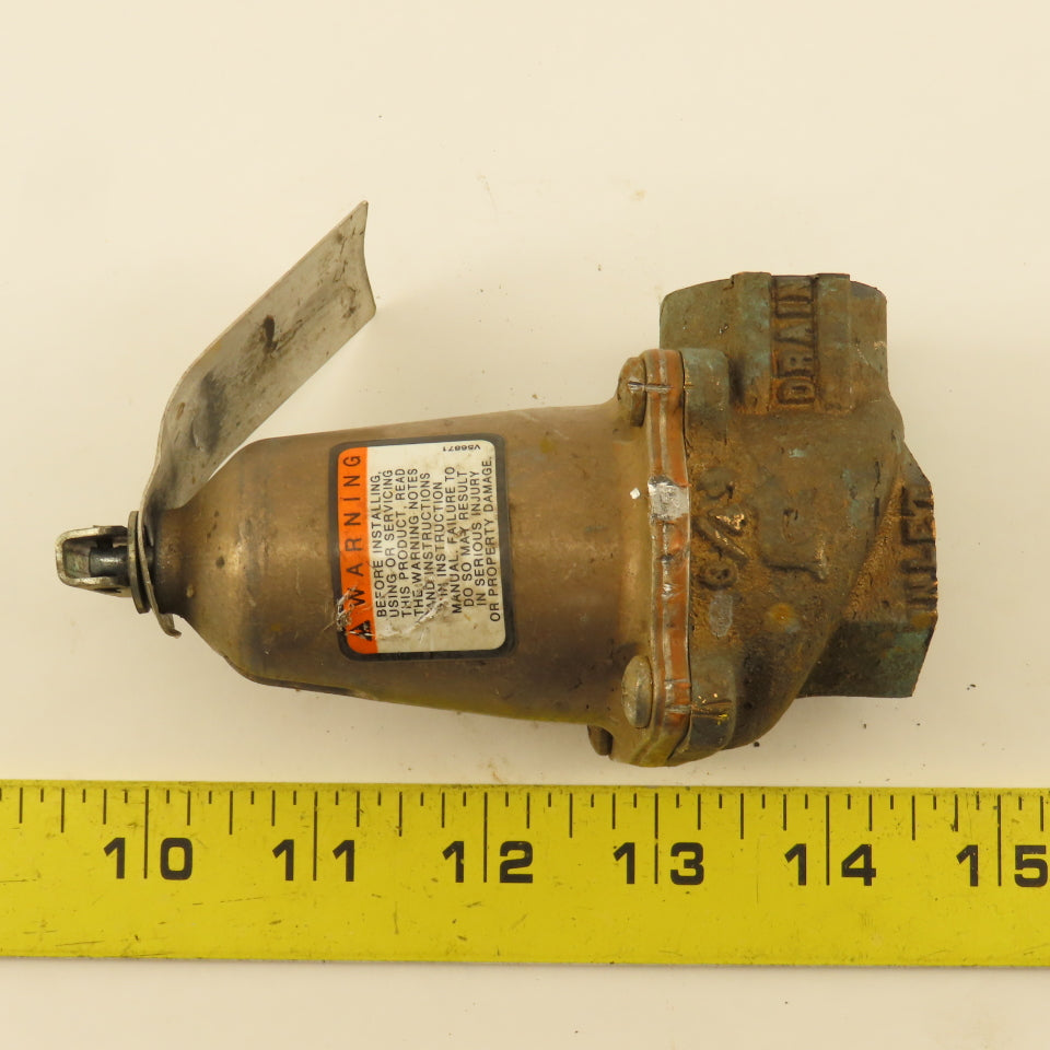Bell & Gossett 110125 790-75 Pressure Relief Valve 75PSI Set 3/4" NPT
