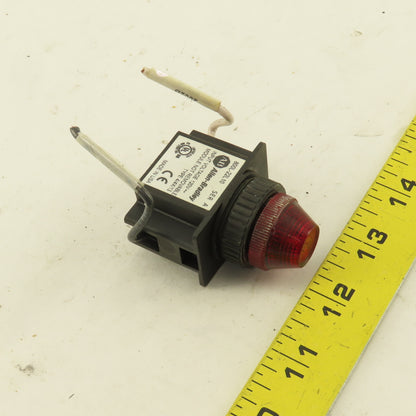 Allen Bradley 800L-22L10 120V Red Indicator Pilot Light