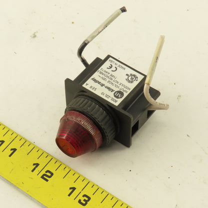 Allen Bradley 800L-22L10 120V Red Indicator Pilot Light