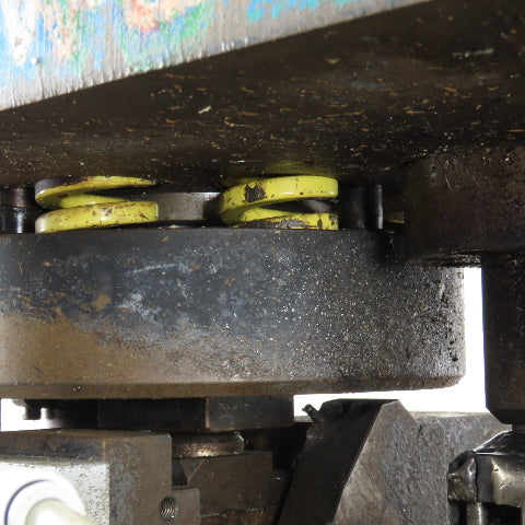 16" x 34" Dual Post Punch Press Die Shoe Set 9-1/2" Closed Clearance