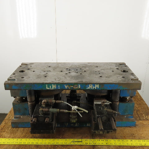 16" x 34" Dual Post Punch Press Die Shoe Set 9-1/2" Closed Clearance