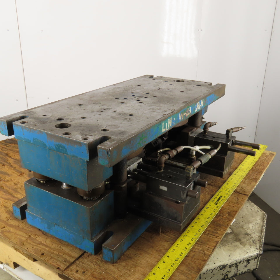 16" x 34" Dual Post Punch Press Die Shoe Set 9-1/2" Closed Clearance