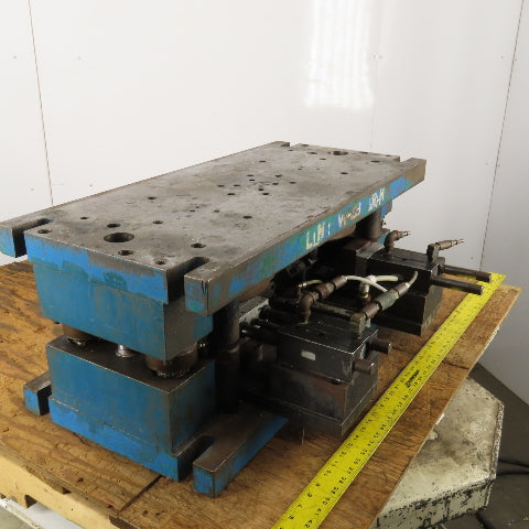 16" x 34" Dual Post Punch Press Die Shoe Set 9-1/2" Closed Clearance