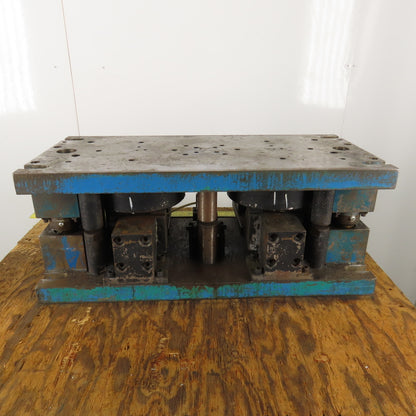 16" x 34" Dual Post Punch Press Die Shoe Set 9-1/2" Closed Clearance