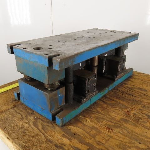16" x 34" Dual Post Punch Press Die Shoe Set 9-1/2" Closed Clearance