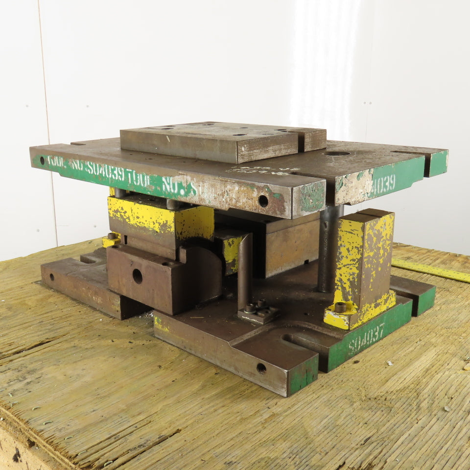 19" x 28" Dual Post Punch Press Die Shoe Set 7" Closed Clearance
