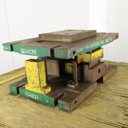 19" x 28" Dual Post Punch Press Die Shoe Set 7" Closed Clearance