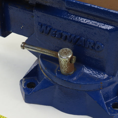 Westward 5" Jaw Combination Pipe Swivel Base Bench Vise 4" Open