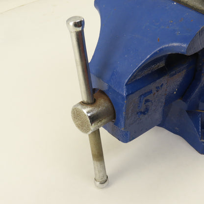 Westward 5" Jaw Combination Pipe Swivel Base Bench Vise 4" Open