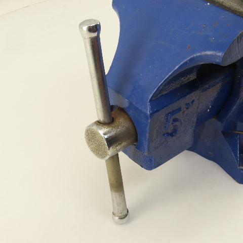 Westward 5" Jaw Combination Pipe Swivel Base Bench Vise 4" Open