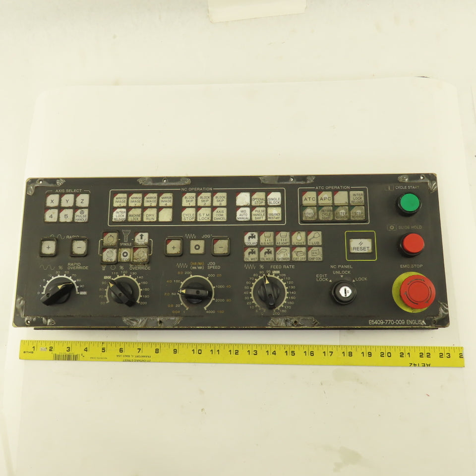 Okuma E0241-653-097 Operator Control Panel Switch Board