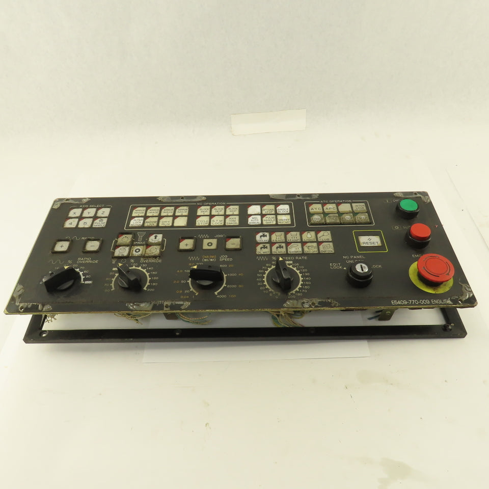 Okuma E0241-653-097 Operator Control Panel Switch Board