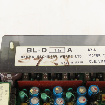 Okuma BL-D 15A B-Axis 7.4A BL-H20E-20 Servo Drive