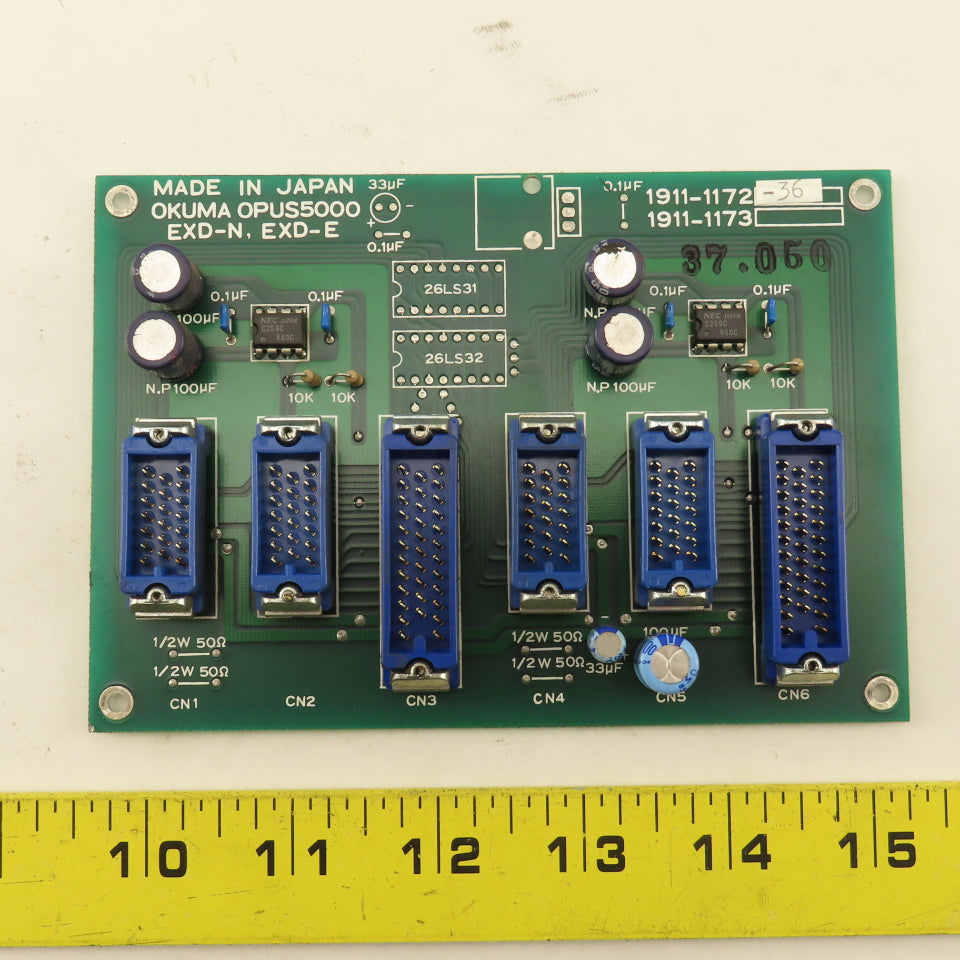 Okuma 1911-1172-36 Opus 5000 EXD-N EXD-E Circuit Board