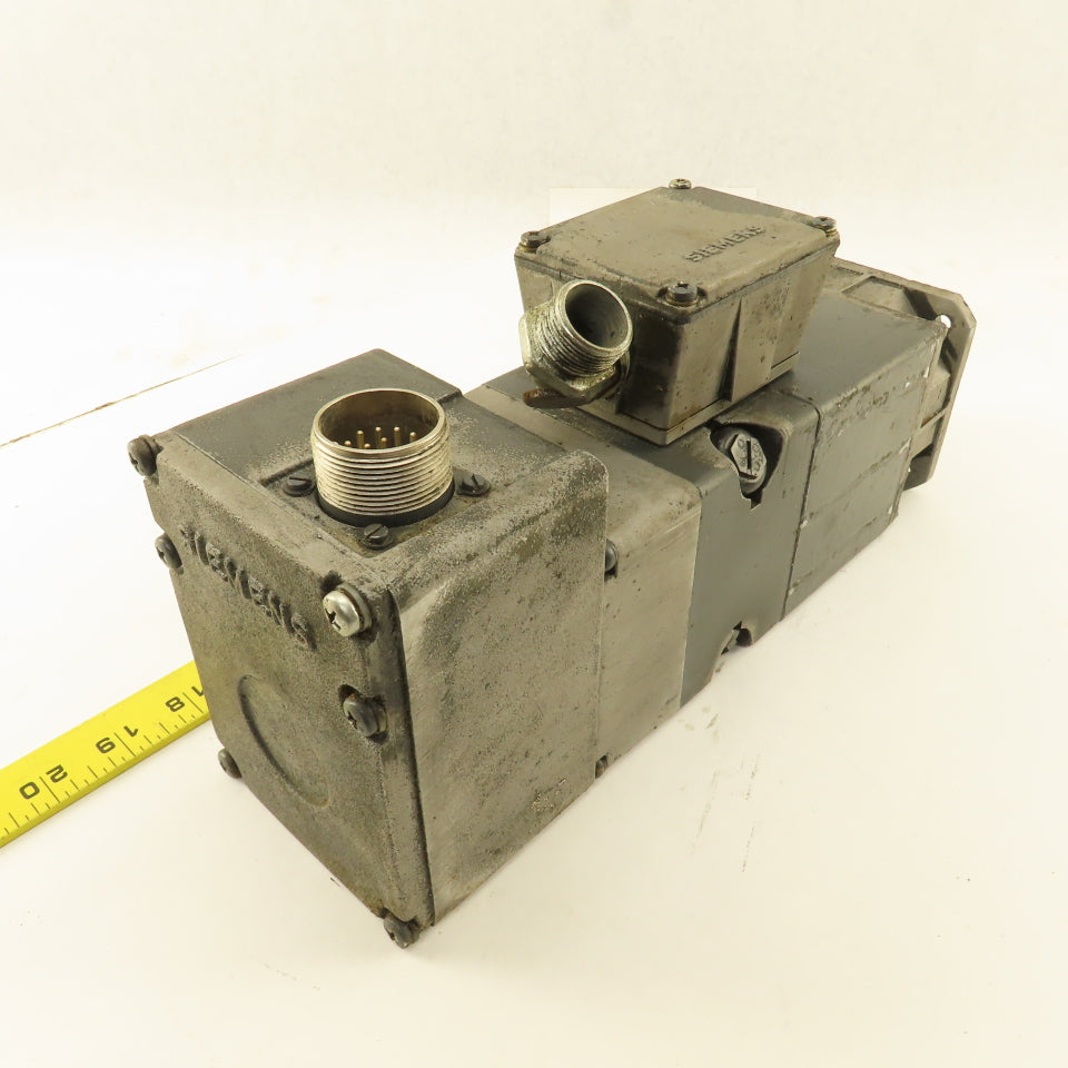 Siemens 1HU5042-0AF01-Z 0.656kW 3000RPM 166VDC Permanent Magnet DC Servo Motor
