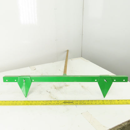 Green Aluminum 2 Row Planting Pointed Hoe Garden Tool Furrow Maker W/56" Handle