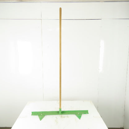 Green Aluminum 2 Row Planting Pointed Hoe Garden Tool Furrow Maker W/56" Handle