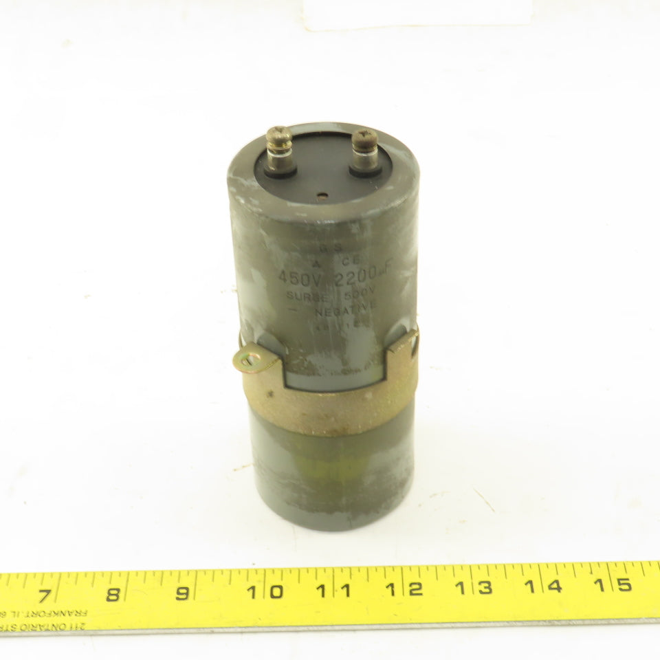 Mitsubishi 450V 2200uF Surge 500V Capacitor