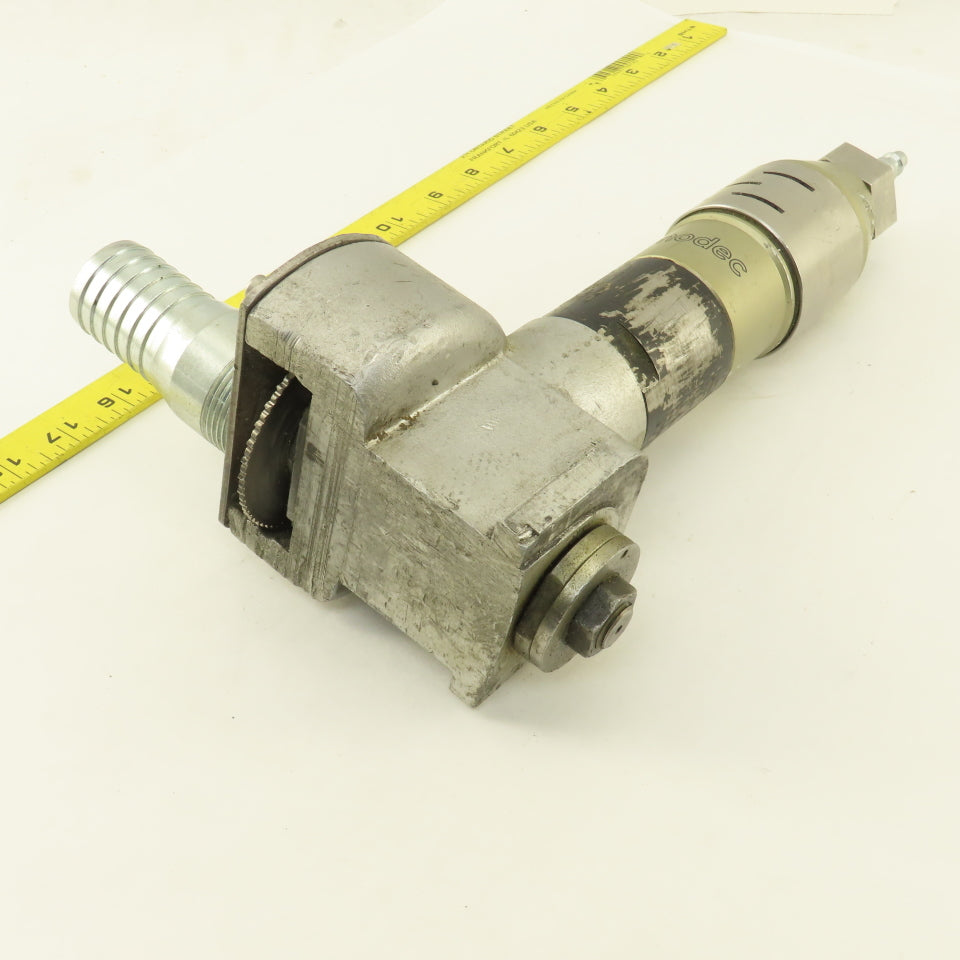 Modec M010-1E Pneumatic Air Motor W/ 80mm Scoring Saw Attachment