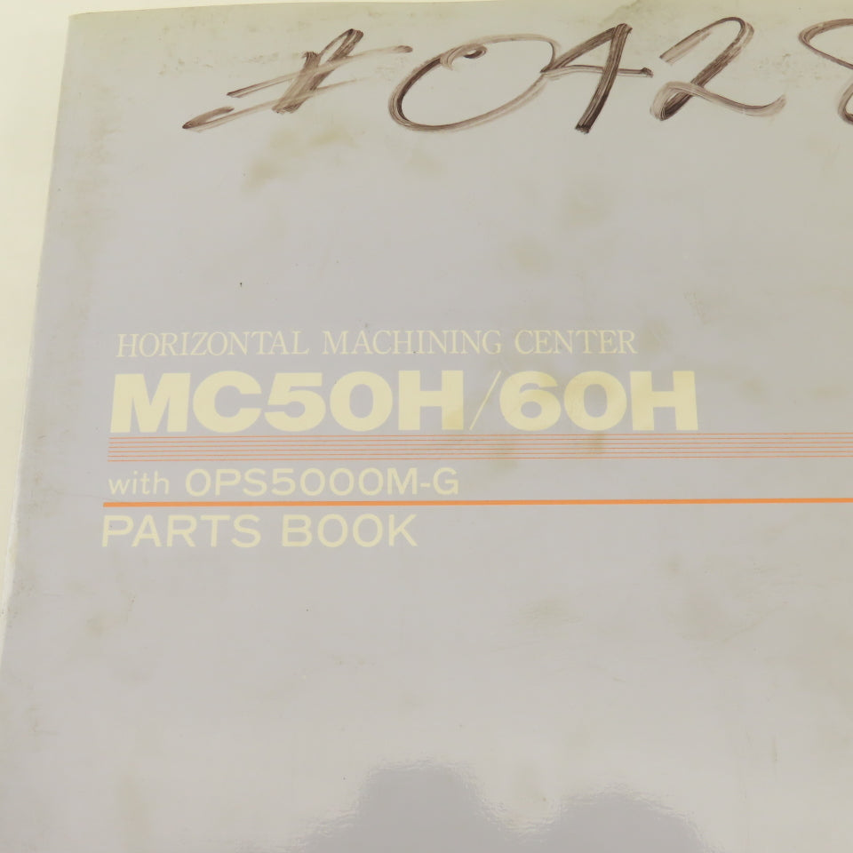 Okuma MC50H/60H CNC Horizontal Machining Center Parts Manual