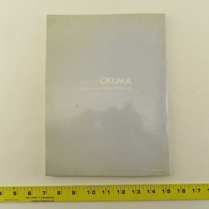 Okuma MC50H/60H CNC Horizontal Machining Center Parts Manual