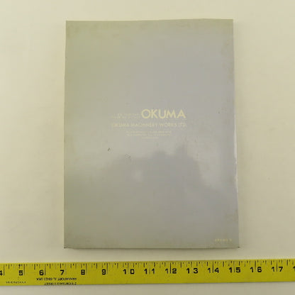 Okuma MC50H/60H CNC Horizontal Machining Center Parts Manual