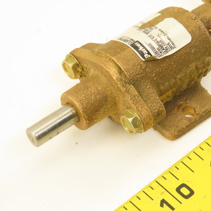Parker 033510099 Mini Pneumatic Clamping Cylinder Side Leg  Spring Return 150PSI