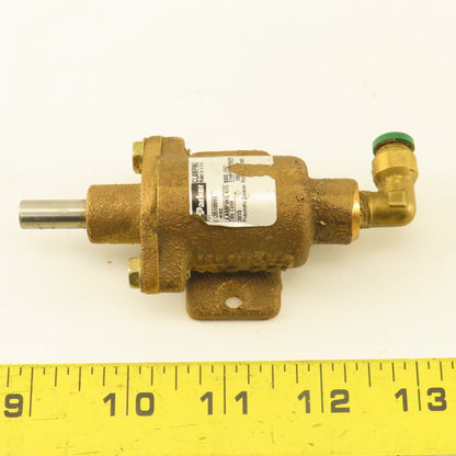 Parker 033510099 Mini Pneumatic Clamping Cylinder Side Leg  Spring Return 150PSI