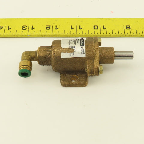 Parker 033510099 Mini Pneumatic Clamping Cylinder Side Leg  Spring Return 150PSI