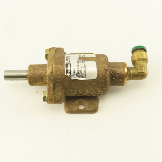 Parker 033510099 Mini Pneumatic Clamping Cylinder Side Leg  Spring Return 150PSI