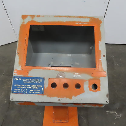 Hoffman Operator Console Electrical Enclosure W/Pedestal 14"x18"x20"