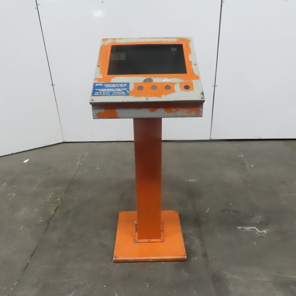 Hoffman Operator Console Electrical Enclosure W/Pedestal 14"x18"x20"