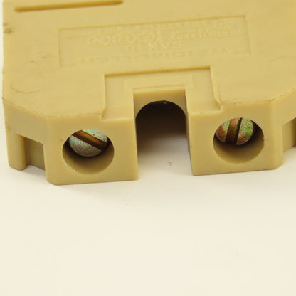 Weidmuller SAK10 14-6 AWG 600V Wire Terminal Block Lot Of 24