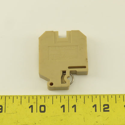 Weidmuller SAK10 14-6 AWG 600V Wire Terminal Block Lot Of 24