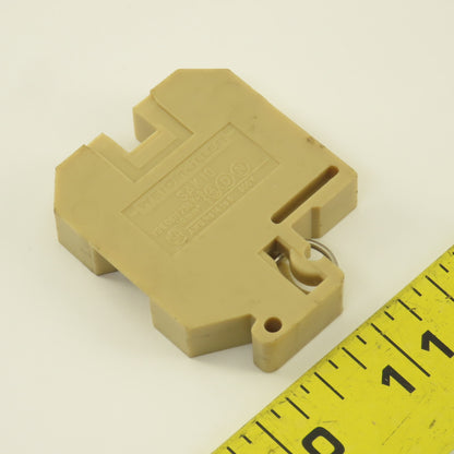 Weidmuller SAK10 14-6 AWG 600V Wire Terminal Block Lot Of 24