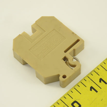 Weidmuller SAK10 14-6 AWG 600V Wire Terminal Block Lot Of 24